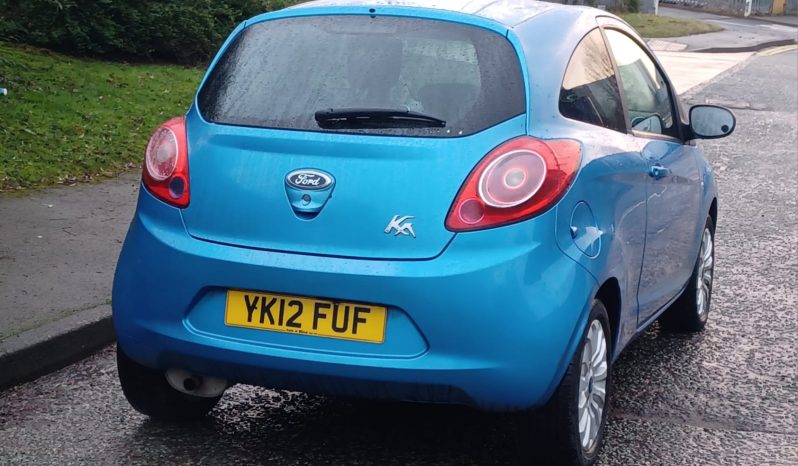 Ford Ka 1.2 Zetec Euro 5 (s/s) 3dr full