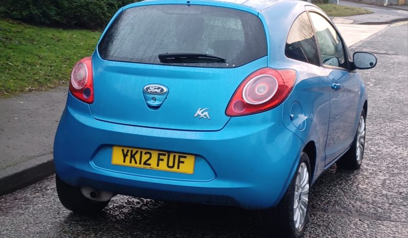 Ford Ka 1.2 Zetec Euro 5 (s/s) 3dr full