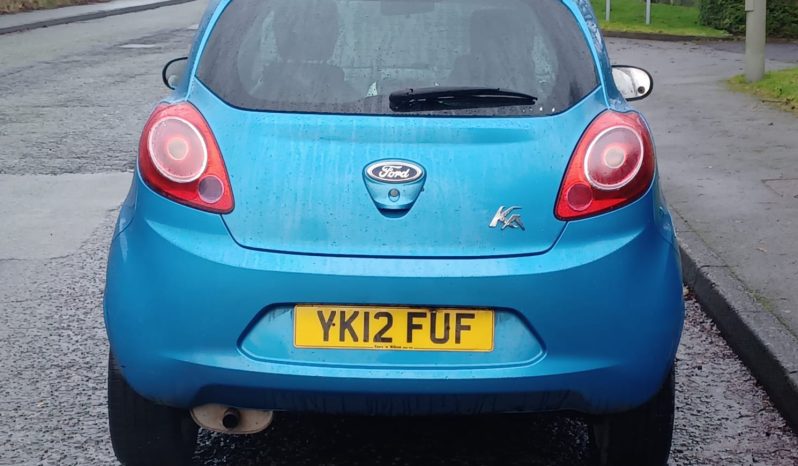 Ford Ka 1.2 Zetec Euro 5 (s/s) 3dr full