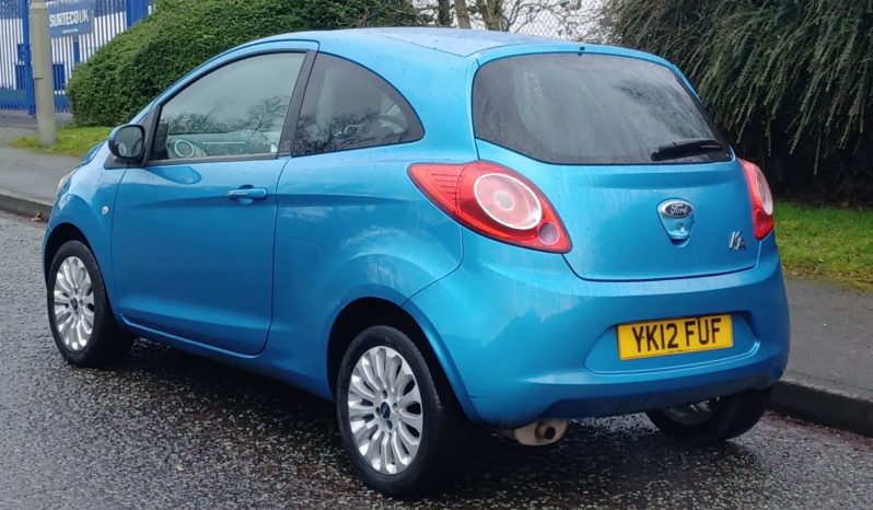 Ford Ka 1.2 Zetec Euro 5 (s/s) 3dr full
