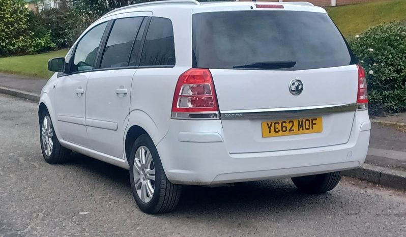 Vauxhall Zafira 1.6 16V Excite Euro 5 5dr full
