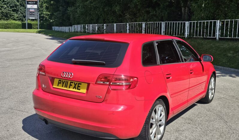 Audi A3 2.0 TDI Sport Sportback S Tronic Euro 5 (s/s) 5dr full
