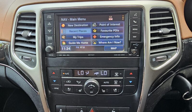 Jeep Grand Cherokee 3.0 V6 CRD Overland Summit Auto 4WD Euro 5 5dr full